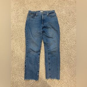 Good American straight leg jeans